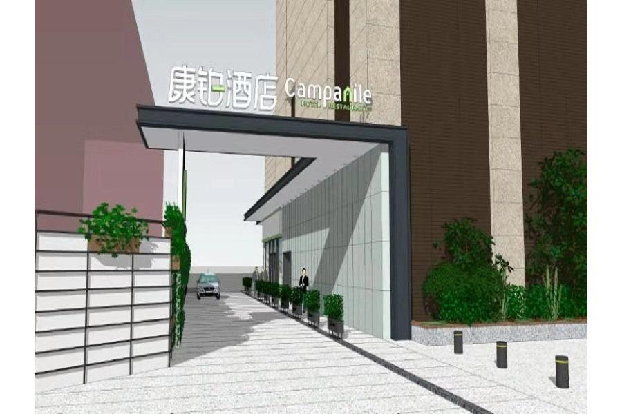 Campanile Hotel Wuhan Zhongnan Road Metro Station Zewnętrze zdjęcie